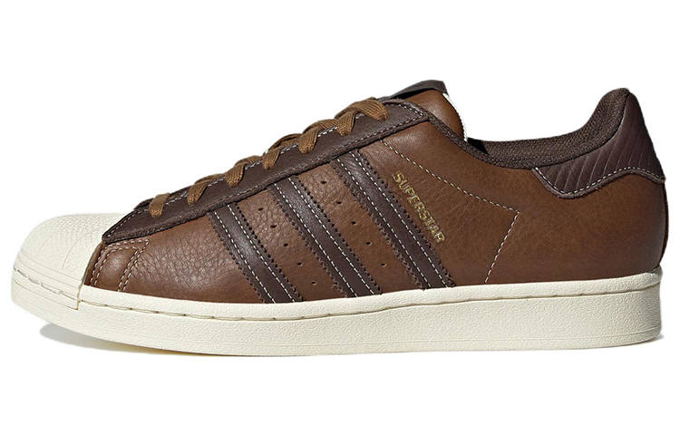 adidas originals Superstar Dark Brown Black White