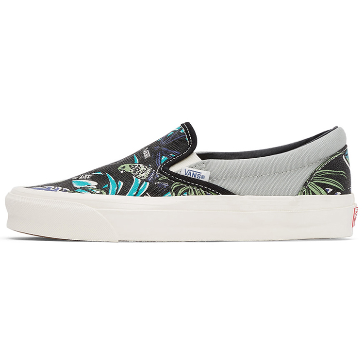 Vans Slip-On Og Classic Vans Lx 'Parrot Hawaiian - Black'