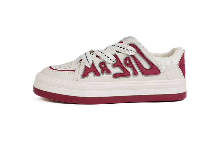 ISTEP Low top Skateboard Shoes Men's Loyalty Red