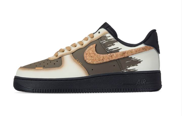 Nike Nike Air Force 1 Skateboard Shoes Unisex Low Top Brown/Black/Gray/White