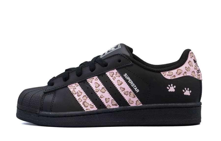 Adidas Originals Superstar 2 Abrasion Resistant Low top Skateboard Shoes Unisex Black White