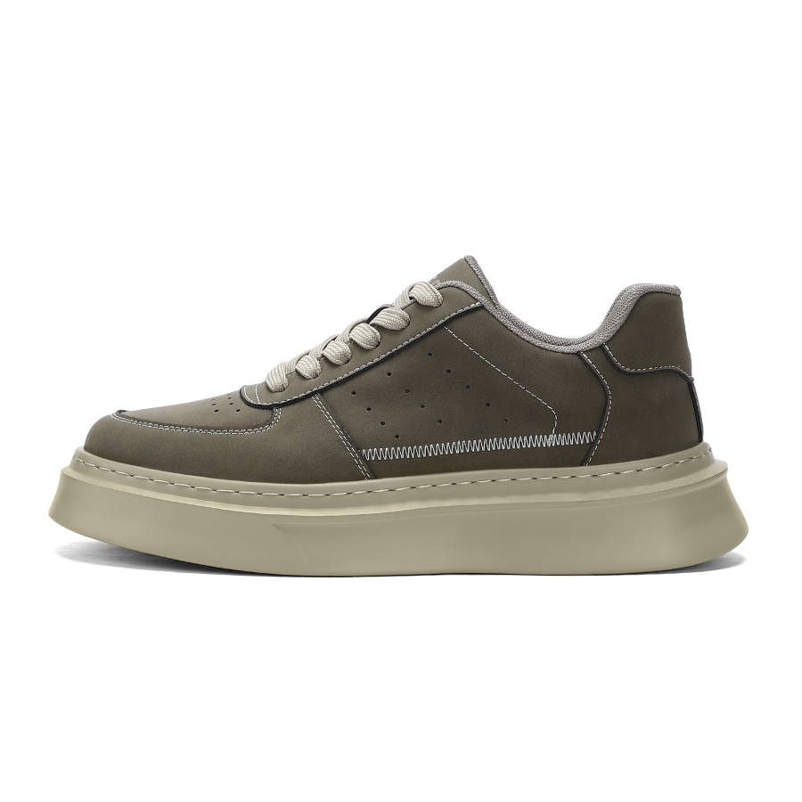 JEEP SPIRIT Leisure Collection Cushioning Abrasion Resistant Lightweight Breathable Height Increasing Low top