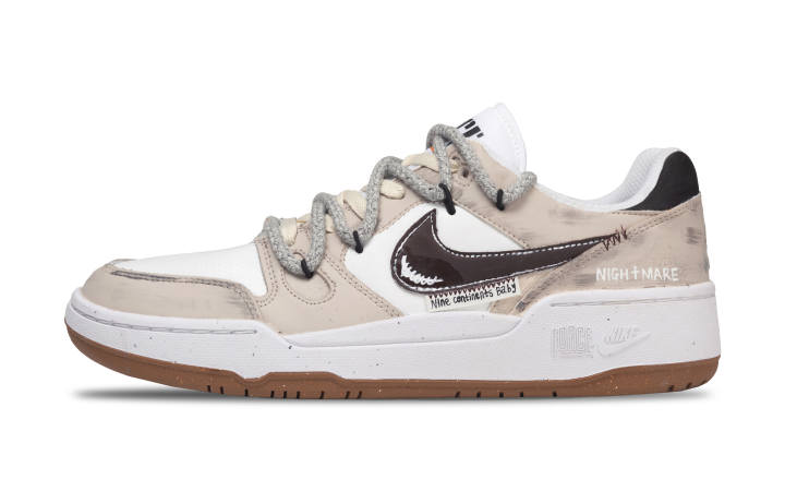 Nike Nike Full Force Low top Skateboard Shoes Men's Brown