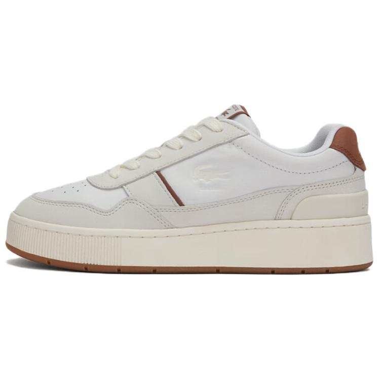 LACOSTE Aceclip Low top Skateboard Shoes Women's Beige