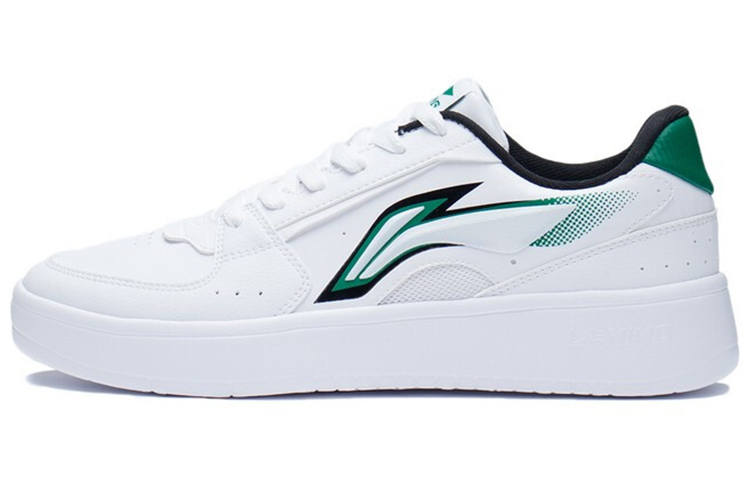 Li-Ning Li Ning Galaxy Synthetic Leather Classic Cushioning Lightweight Breathable Low top Skateboard Shoes Men's