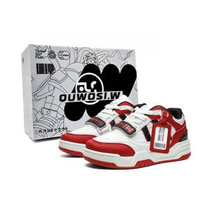 QUWOSI Box Impact Resistance Abrasion Resistant Height Increasing Low top Skateboard Shoes Unisex