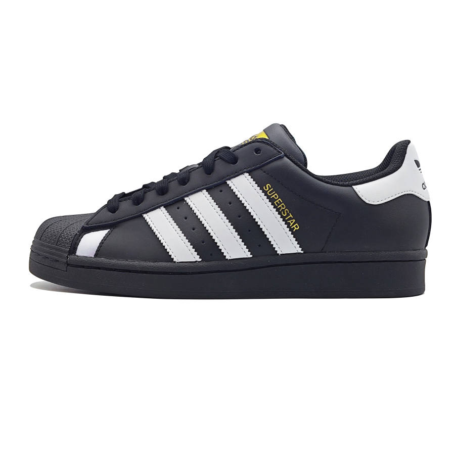 Adidas Originals SUPERSTAR Trendy Slip Resistant Low top Skateboard Shoes Unisex Black White