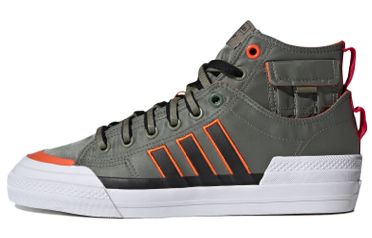 Adidas Originals Adidas Nizza Hi Dl 'Green White Orange'
