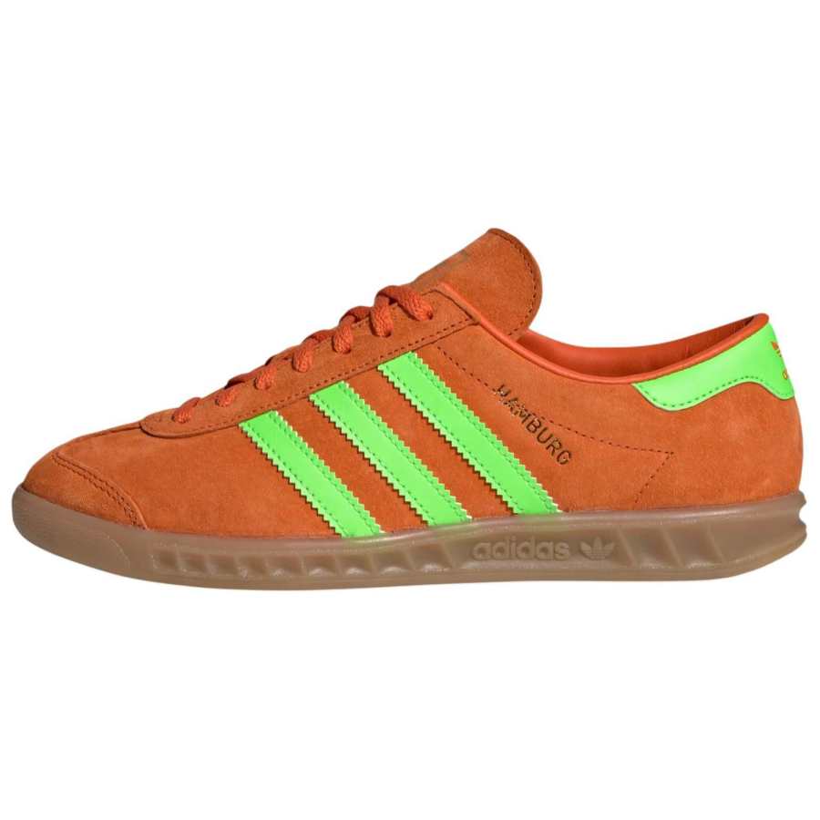 Adidas Originals Adidas Wmns Hamburg 'Orange Solar Green Gum'