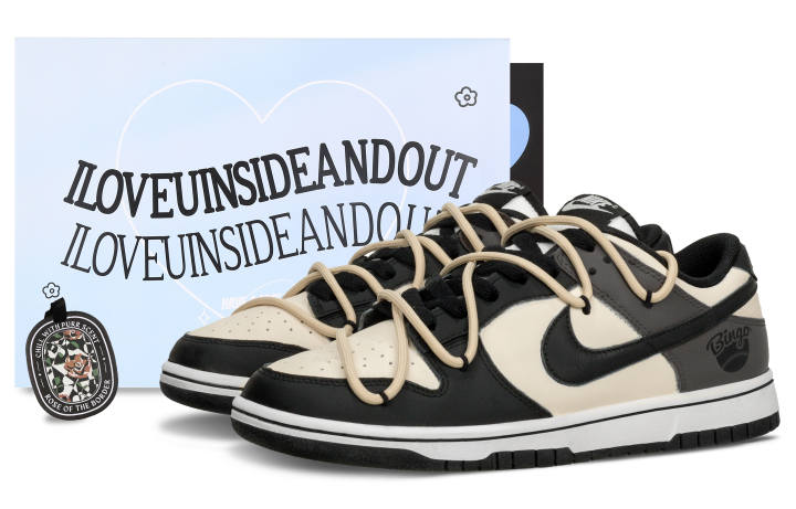 Nike Nike Dunk Cocoa Mocha Low top Skateboard Shoes GS Black Gray