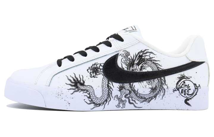 Nike Nike Court Royale AC Minedragon Low top Skateboard Shoes Unisex Black White