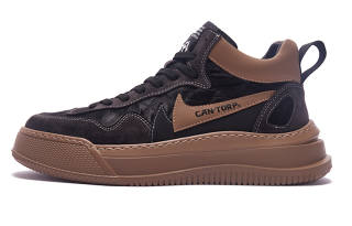 CAN·TORP Skateboard Shoes Men's Mid Top Black
