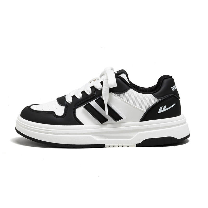 Warrior Height Increasing Abrasion Resistant Lightweight Slip Resistant Low top Skateboard Shoes Women's