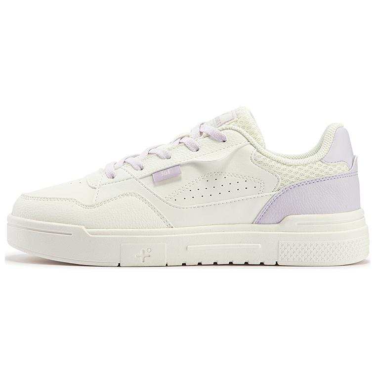 361° Slip Resistant Abrasion Resistant Slip Resistant Abrasion Resistant Low top Skateboard Shoes Women's White Purple