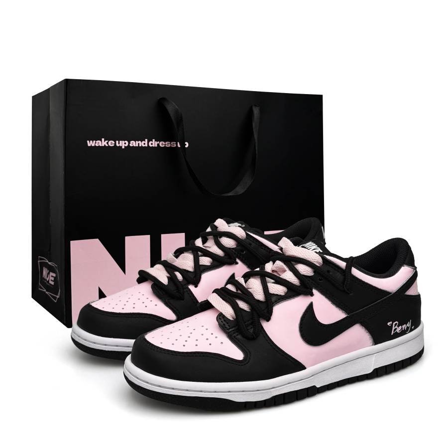 Nike Nike Dunk Double Shoelace, Special Shopping Bag, Spring Summer Ambient, All Season Commute Abrasion Resistant Low top