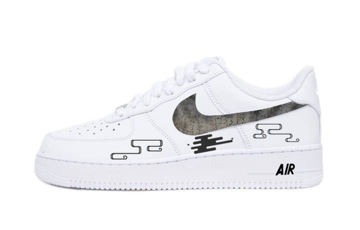 Nike Nike Air Force 1 Low top Skateboard Shoes Men's White