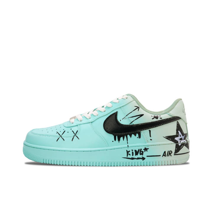 Nike Nike Air Force 1 Jadeite White Jade Soup Abrasion Resistant Support Height Increasing