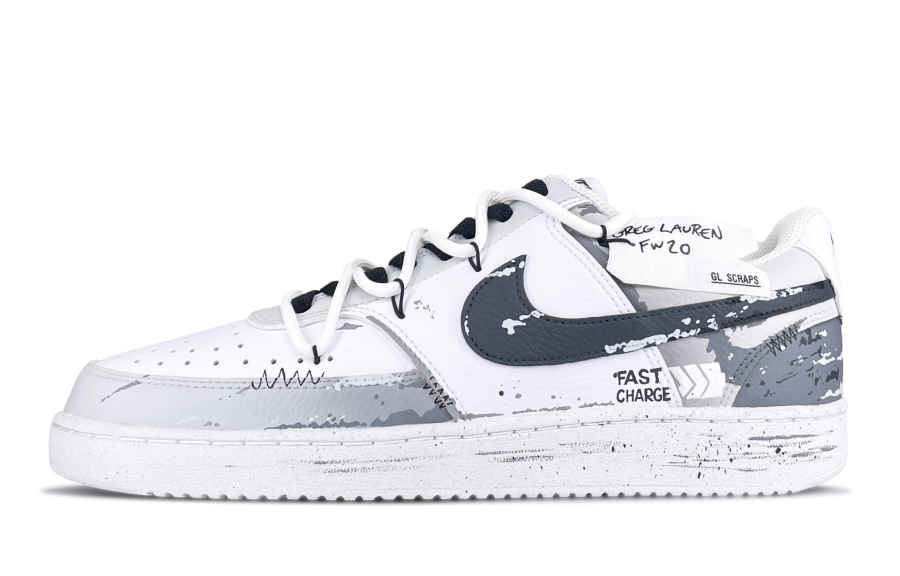 Nike Nike Court Vision 1 Fast Charging, Shimmery Cat Abrasion Resistant Abrasion Resistant Low top Skateboard Shoes Men's