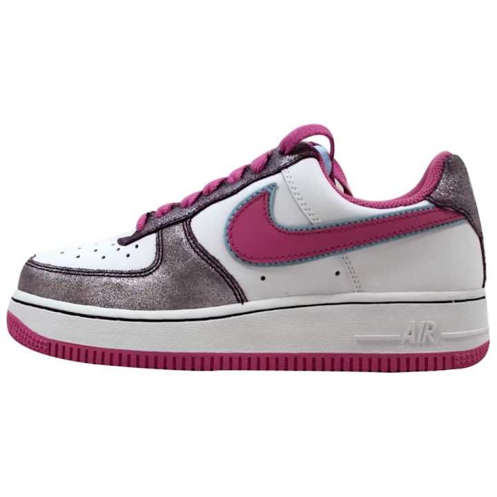 Nike Nike Air Force 1 Abrasion Resistant Low top Skateboard Shoes Unisex White Pink