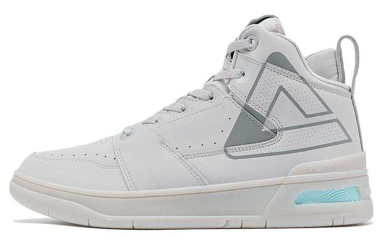 PEAK Taichi 910 Taichi Triangle Leather Slip Resistant Abrasion Resistant Slip Resistant Abrasion Resistant High top