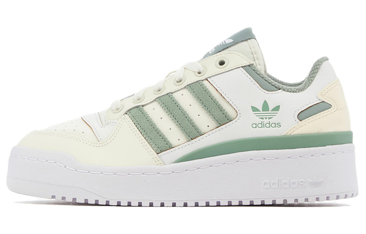adidas originals Forum Off White Silver Green Women's