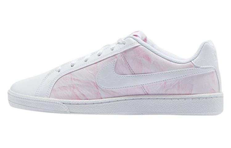 Nike Nike Court Royale Comfortable Slip Resistant Abrasion Resistant Low top Skateboard Shoes Women's Pink White