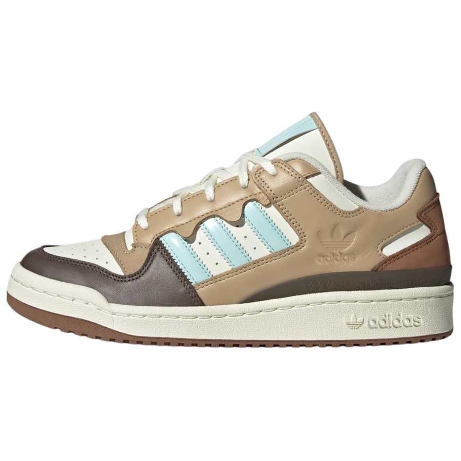 Adidas Originals FORUM Low top Skateboard Shoes Unisex Brown White