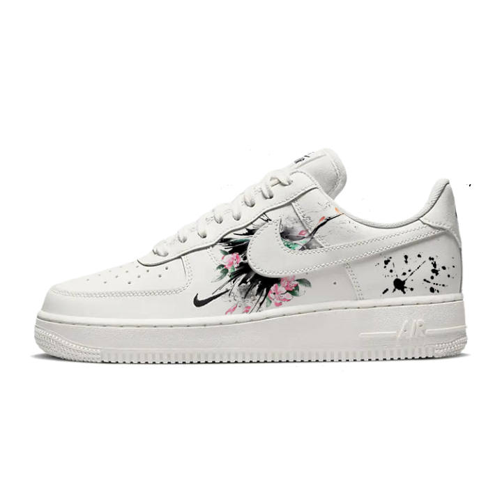 Nike Nike Air Force 1 Slip Resistant, Abrasion Resistant, Lightweight Low top Skateboard Shoes Women's White