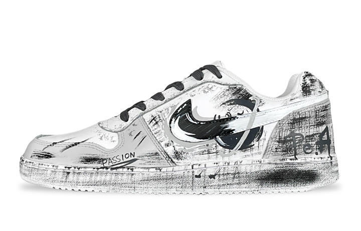 Nike Nike EBERNON Low Ruffian, Yun Mengze Slip Resistant, Abrasion Resistant, Lightweight