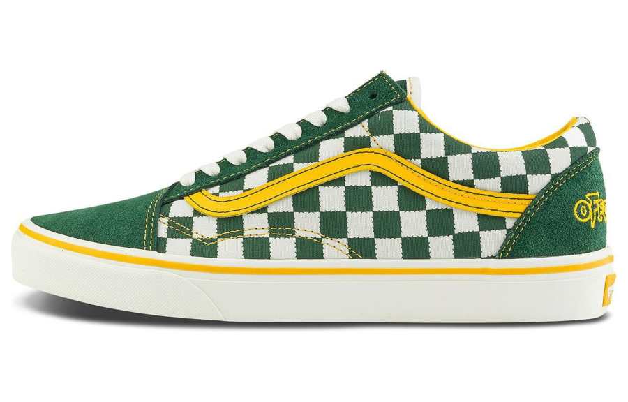 Vans Old Skool X Asia Artist Collection 'Green Yellow'