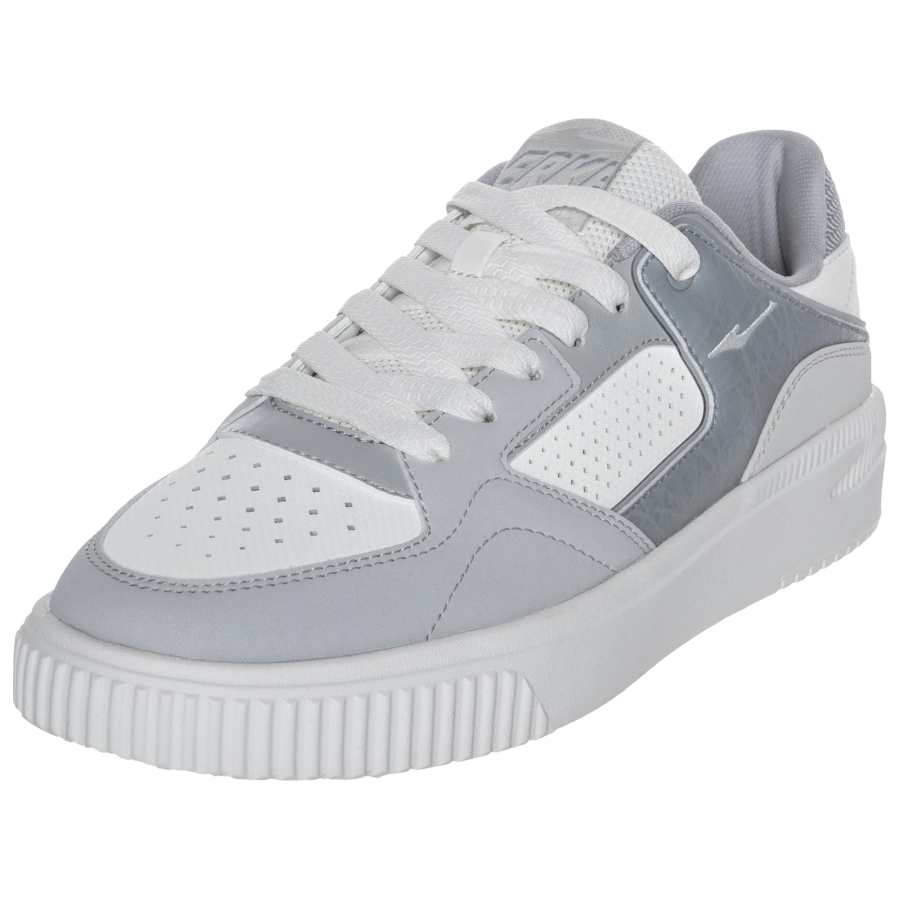 Erke Cookies 2.0 Cushioning, Wear Resistant Low top Skateboard Shoes Men's White Gray