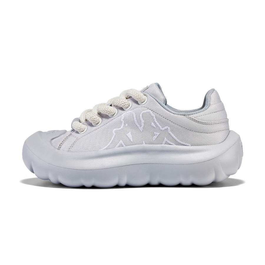 Kappa Slip Resistant Abrasion Resistant Slip Resistant Abrasion Resistant Low top Skateboard Shoes Women's Gray
