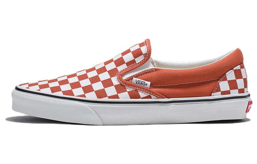 Vans Slip-On Classic Vans 'Checkerboard - Burnt Ochre'