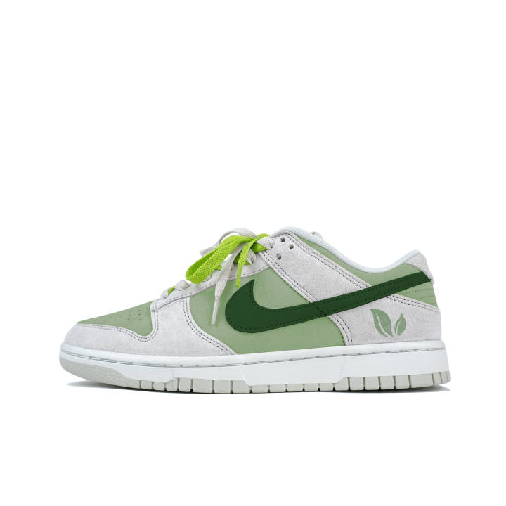 Nike Nike Dunk Low Nine Systems Low top Skateboard Shoes Men's Gray White Green