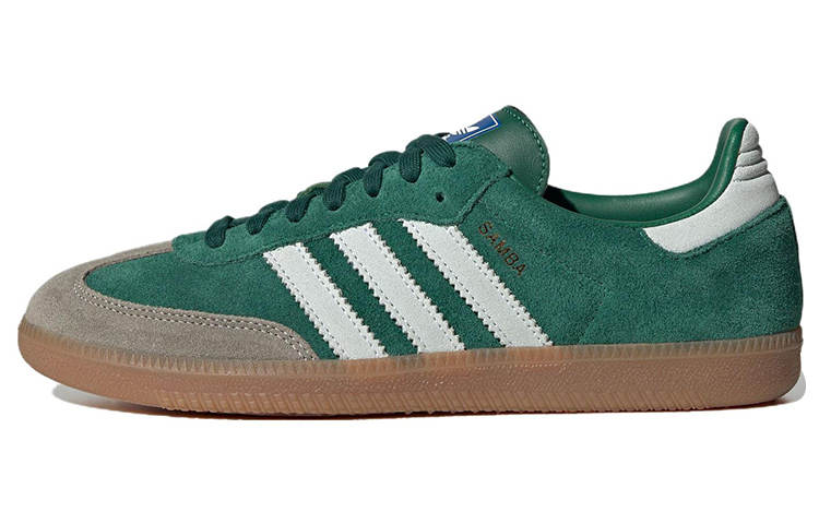 Adidas Originals Samba Abrasion Resistant Lightweight Low top Skateboard Shoes Unisex Green