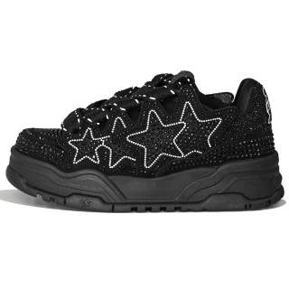 KAALIXTO Low top Skateboard Shoes Unisex Black