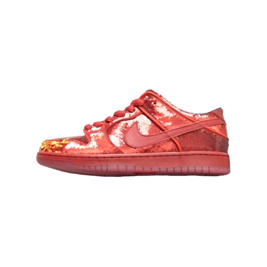 Nike The Wizard Of Oz x Nike Dunk SB Slip Resistant Abrasion Resistant Low top Skateboard Shoes Unisex Red