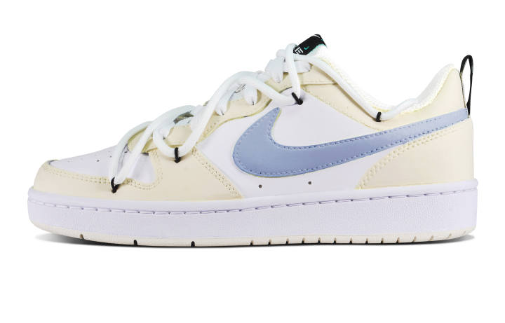 Nike Nike Court Borough Leather Coverage Slip Resistant Abrasion Resistant Balance Lightweight