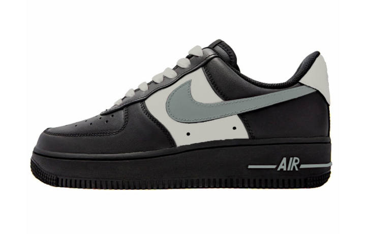 Nike Nike Air Force 1 Casual, Summer Haze Low top Skateboard Shoes Unisex Black
