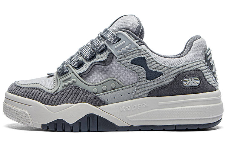 Kappa Low top Skateboard Shoes Unisex Gray