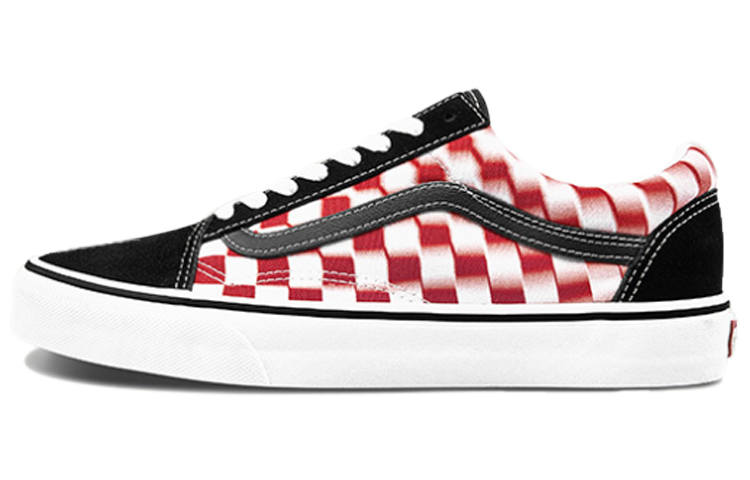 Vans Vans Old Skool Checkerboard Red/White