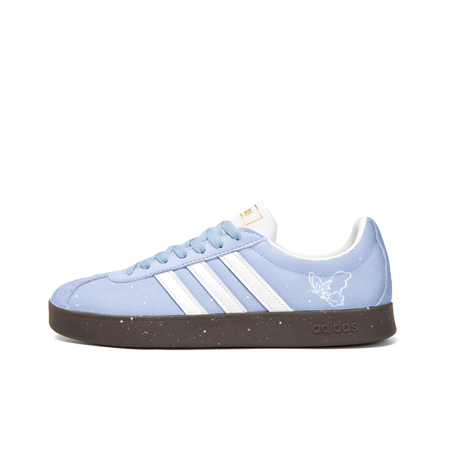 Adidas Neo VL Court 2.0 Wear resistant And Lightweight Low top Skateboard Shoes Unisex Purple