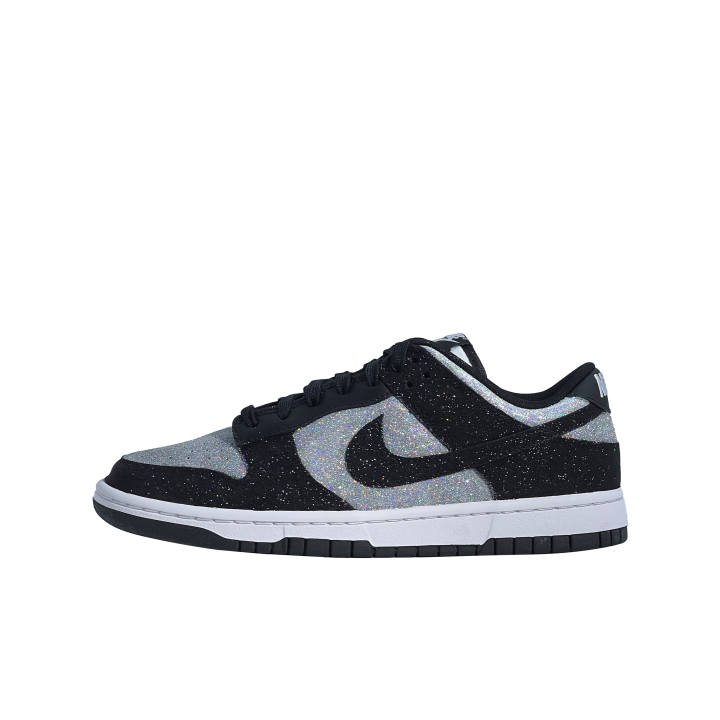 Nike Nike Dunk Lightweight Breathable Height Increasing Low top Skateboard Shoes Unisex Black Laser