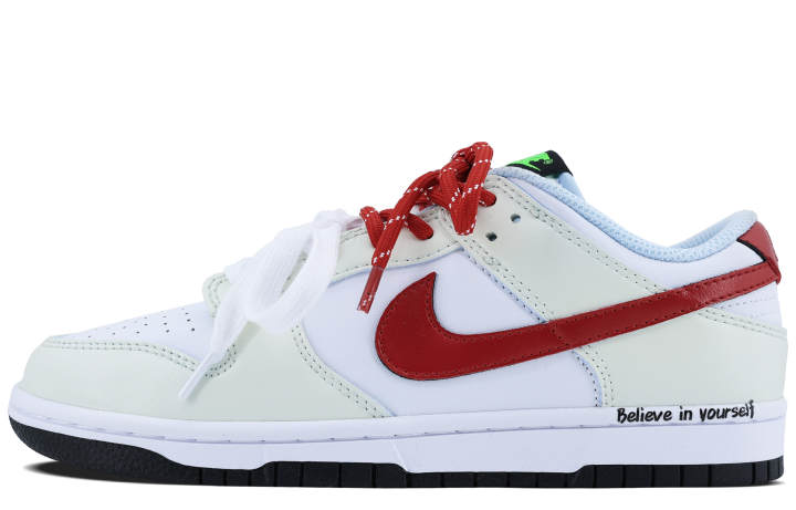 Nike Nike Dunk Leather Slip Resistant Abrasion Resistant Slip Resistant Abrasion Resistant Low top Skateboard Shoes GS