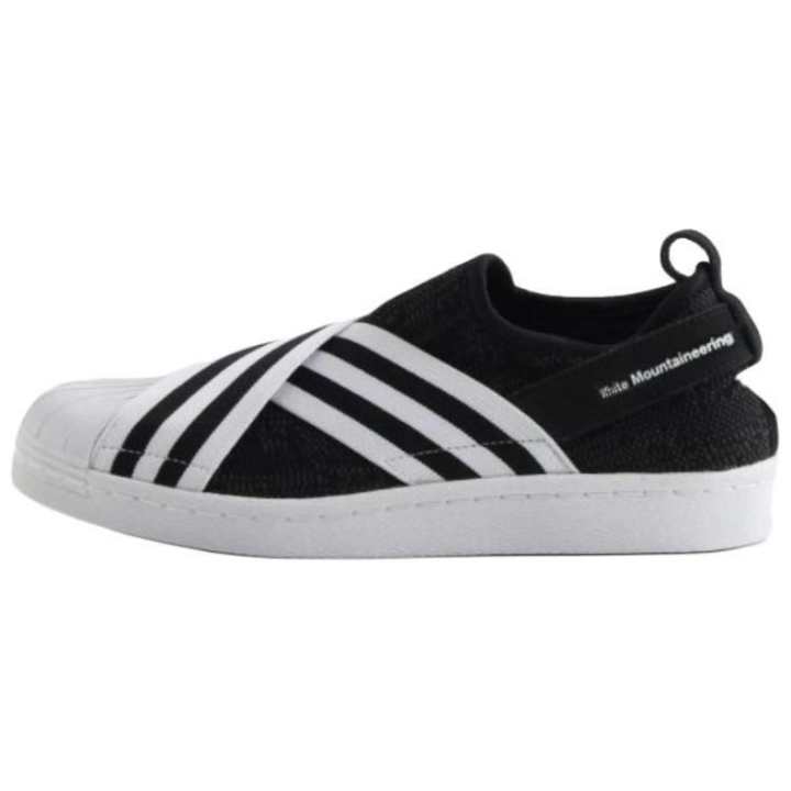 Adidas Superstar White Mountaineering x Superstar Adidas Slip-On Pk 'Black White'