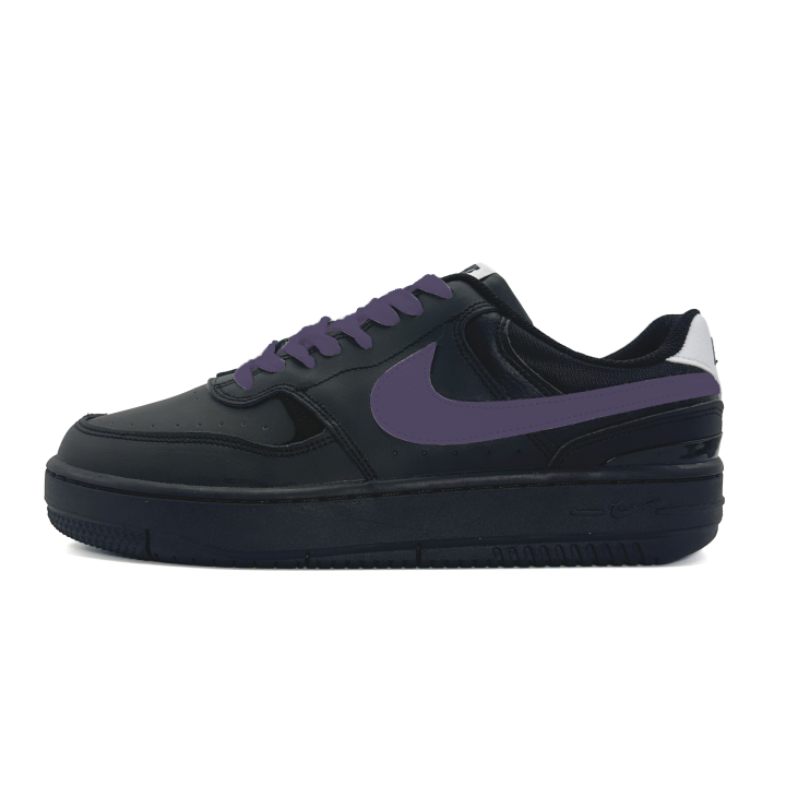 Nike Nike Gamma Force Slip Resistant Abrasion Resistant Low top Skateboard Shoes Unisex Black Purple