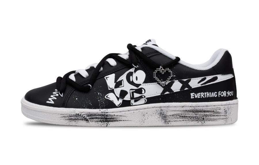 Nike Nike Court Royal Low top Skateboard Shoes Men's Black White