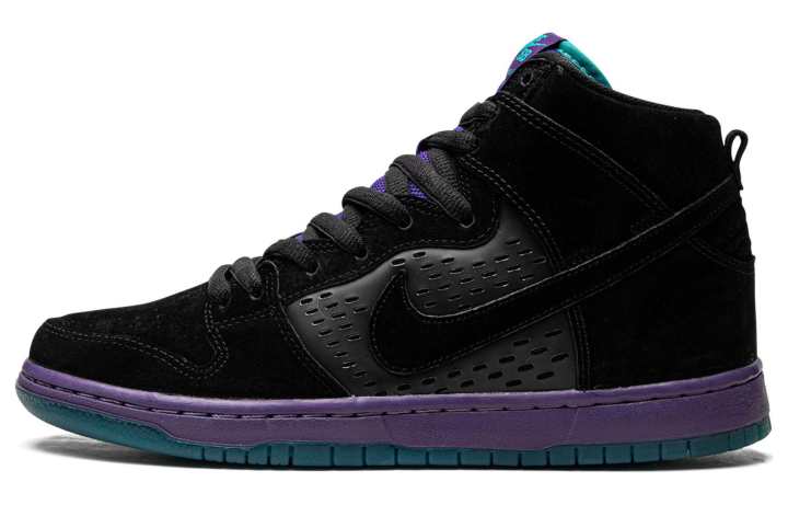 Nike Nike Sb Dunk High Black Grape
