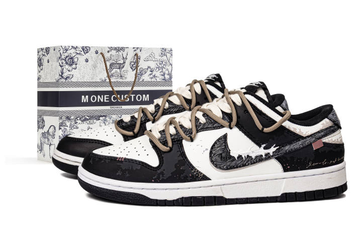 Nike Nike Dunk Skateboard Shoes Unisex Low Top Black/White
