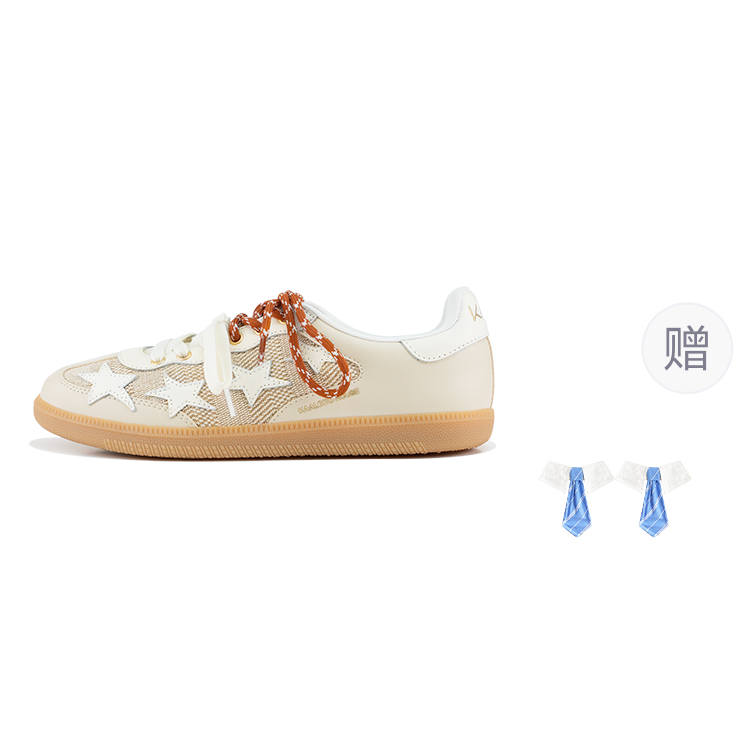 KAALIXTO Cushioning Breathable Low top Skateboard Shoes Unisex Beige